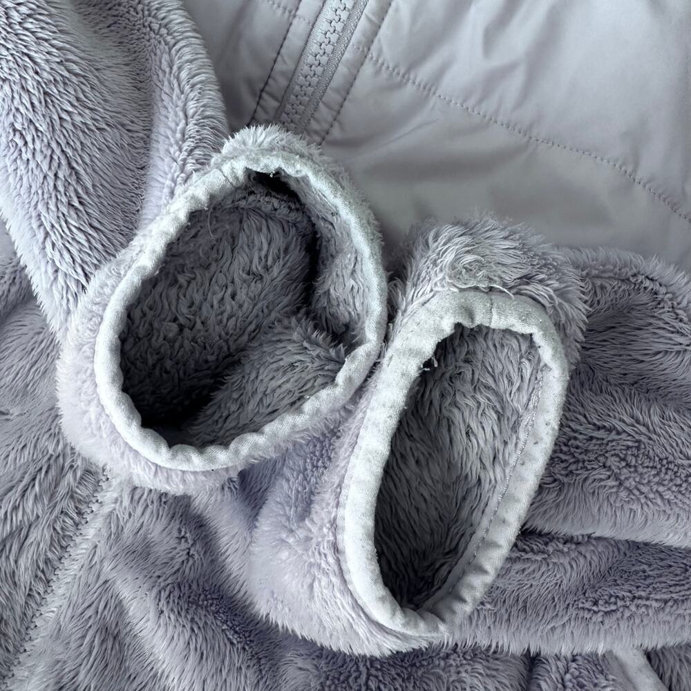 The North Face Girls' Sherpa Ny-Ion Mashup Jacket - Lavender Fog - Picture 8 of 12